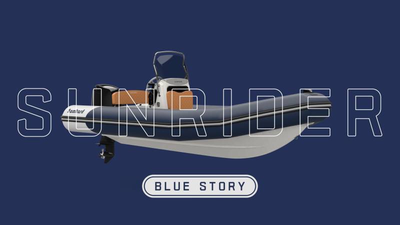 BOMBARD Sunrider 550 Blue Story