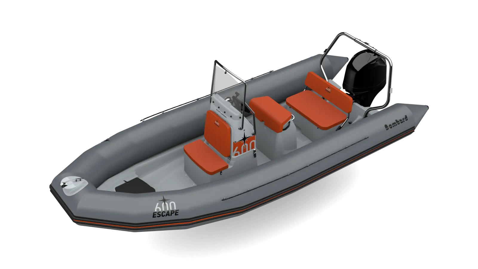 BATEAU SEMI-RIGIDE BOMBARD Explorer 600 - Série limitée Escape 2025