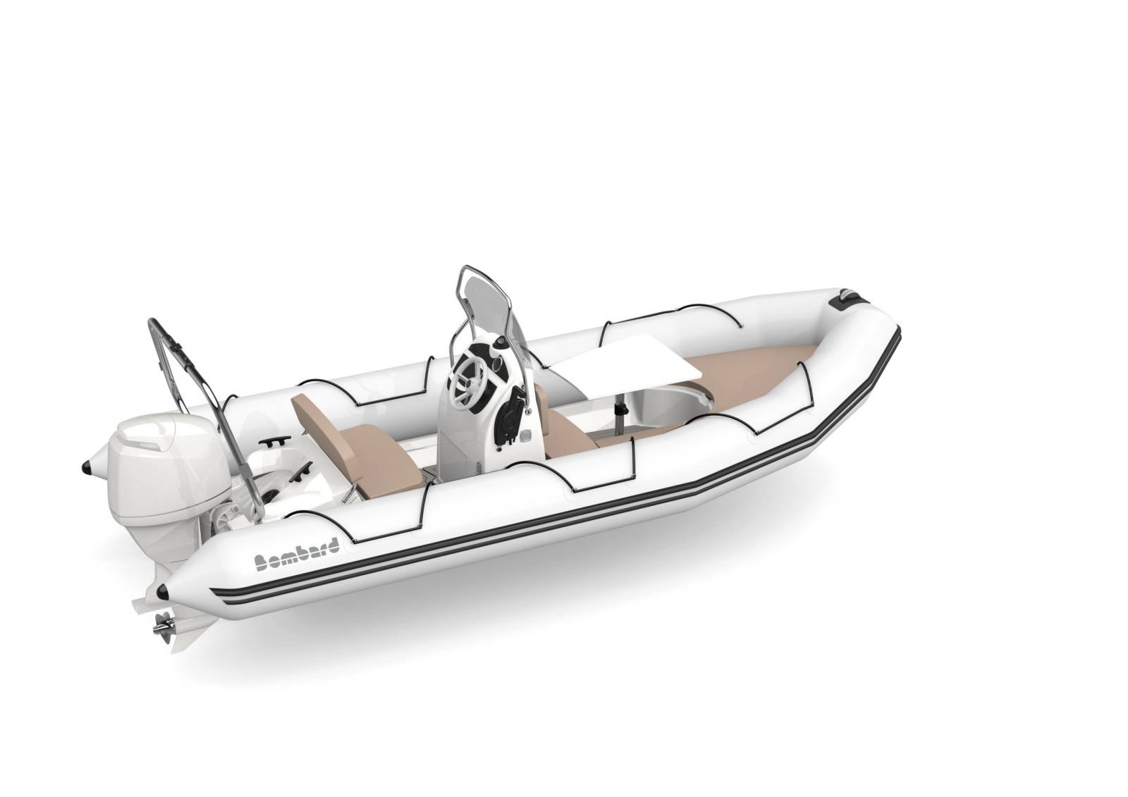 PACK BATEAU SEMI RIGIDE BOMBARD SUNRIDER 550 GRIS OU NOIR + YAMAHA F60 + Remorque PRIX 26 856 € (flotteur neo + 3 600 € TTC) à MARSEILLE