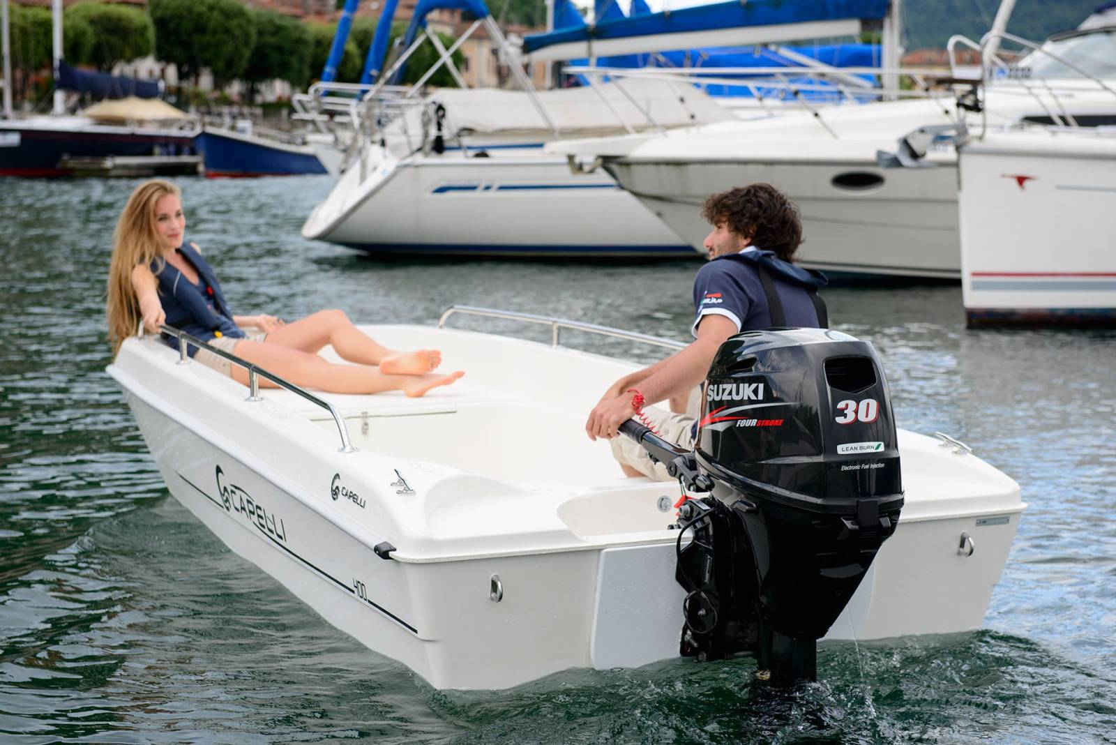 PACK CAPELLI CRISTAL 400 + YAMAHA F25GMHL 2024 A MARSEILLE