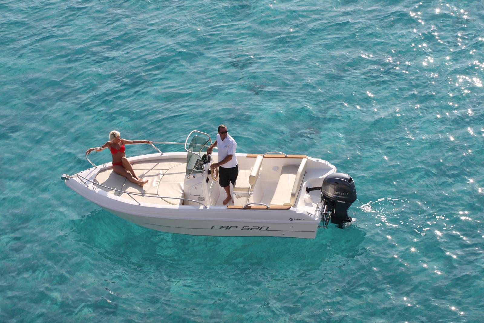 PACK CAPELLI CAP 520 OPEN + YAMAHA F50HETL 2024 A MARSEILLE