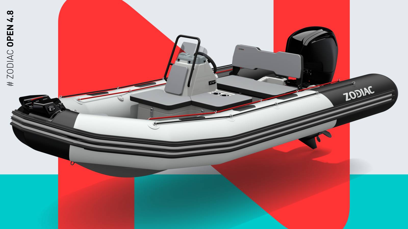 BATEAU SEMI-RIGIDE ZODIAC OPEN 4.8 A MARSEILLE