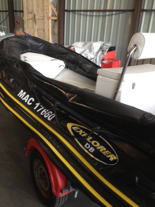 Remplacement des flotteurs Néoprène Hypalon PVC