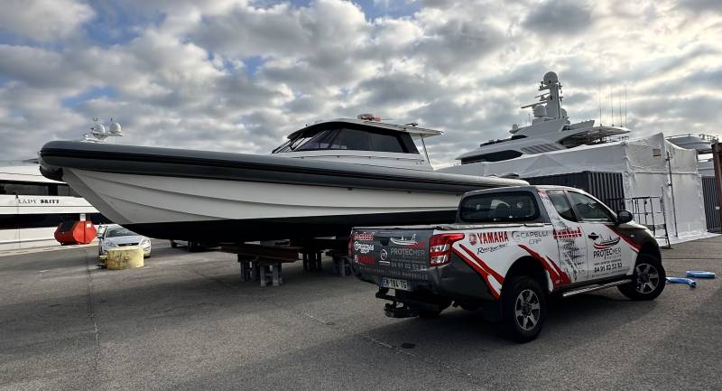 Remplacement des flotteurs Néoprène Hypalon PVC