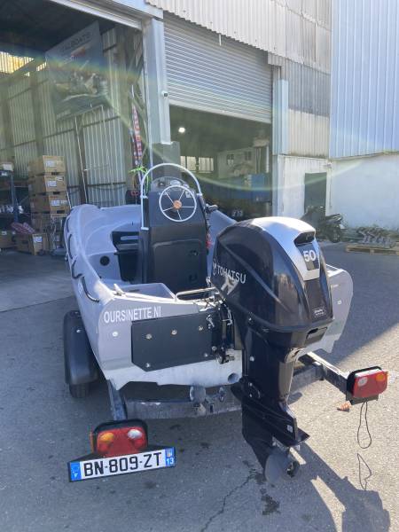 OCCASION FUNYAK 450 + MOTEUR TOHATSU 50 CV SANS REMORQUE