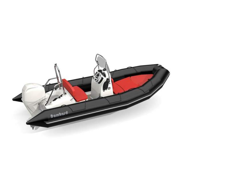 PACK BATEAU SEMI RIGIDE BOMBARD SUNRIDER 500 GRIS OU NOIR + YAMAHA  F50 CV + Remorque Prix 21 900 € à MARSEILLE