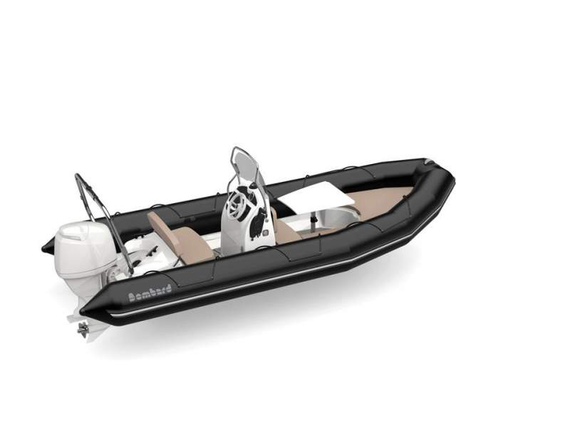PACK BATEAU SEMI RIGIDE BOMBARD SUNRIDER 550 GRIS OU NOIR + YAMAHA F70 CV + Remorque Prix 28 490 € TTC (Neo + 3600 € TTC) à MARSEILLE