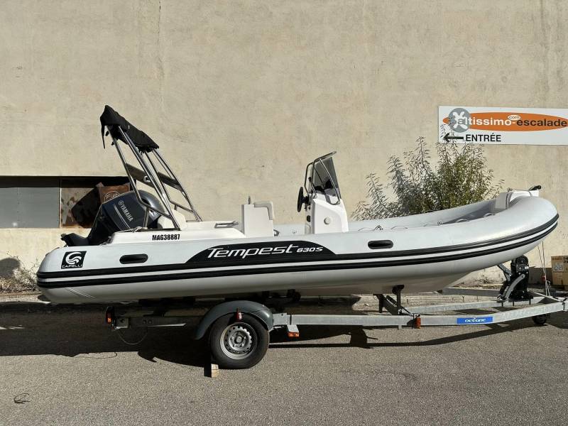 SEMI-RIGIDE CAPELLI 630s MOTEUR YAMAHA 130 cv OCCASION 2022  + PACK REMORQUE à MARSEILLE